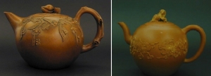 Yi-hsing or Yixing teapots - courtesy R&G McPherson Antiques